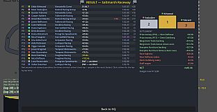 Backmarkers: A Racing Management Sim