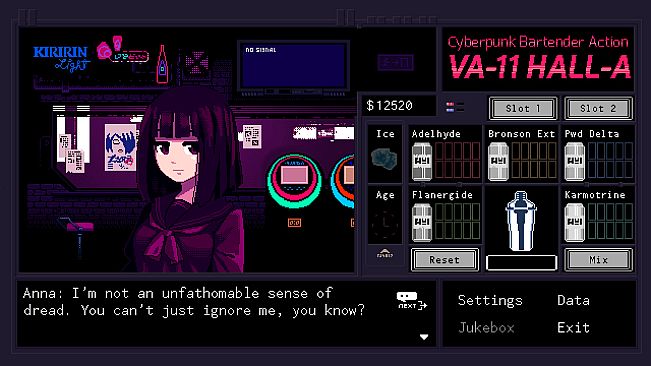 VA-11 Hall-A: Cyberpunk Bartender Action