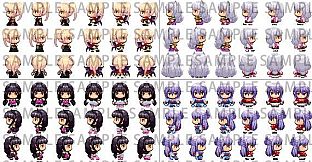 RPG Maker MZ - Fantasy Heroine Character Pack 6