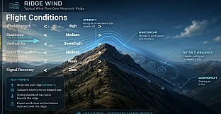 Mountain Surfer Drone Racing Game