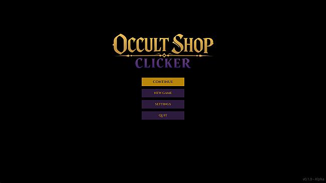 Occult Shop Clicker
