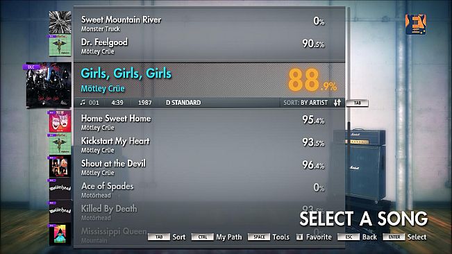 Rocksmith 2014 – Mötley Crüe - “Girls, Girls, Girls”