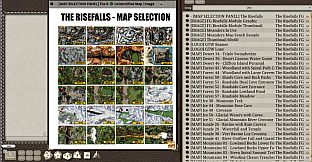 Fantasy Grounds - Meanders Map Pack: The Risefalls (Map Pack)