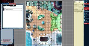Fantasy Grounds - Starfinder RPG - Flipmat - Starliner
