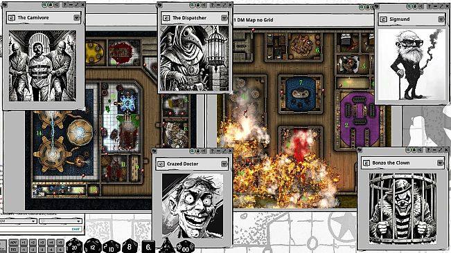 Fantasy Grounds - Escape Wraith Ridge Asylum