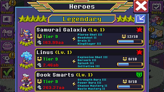 Idle TD: Heroes vs Zombies