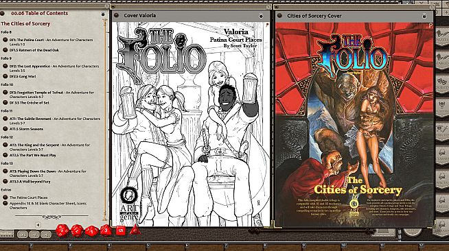 Fantasy Grounds - The Complete Cities of Sorcery Campaigns (5E)