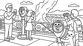 100 Cats Lost In Canada Find & Color