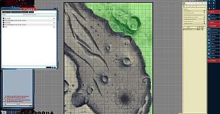 Fantasy Grounds - Starfinder RPG - Flip-Mat - Asteroid