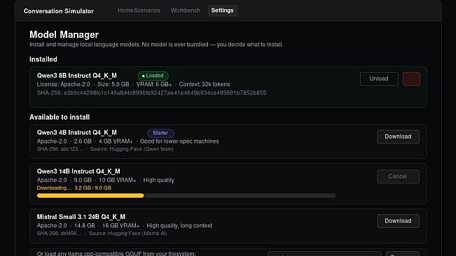 Conversation Simulator