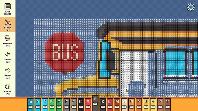 Pixel Cross Stitch - Back To School Pack