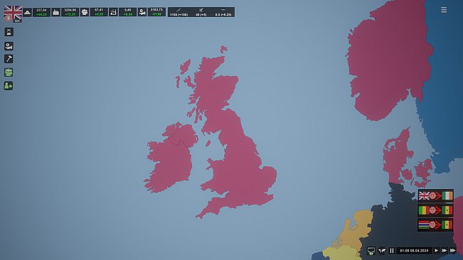 Simulator of Countries