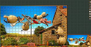 Pixel Puzzles Aardman Jigsaws: Variety Pack 1