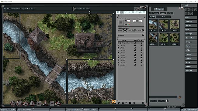 Fantasy Grounds - FG Completed Maps Pack 2