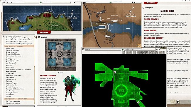 Fantasy Grounds - Necessary Evil: Invasion (Revised Edition)