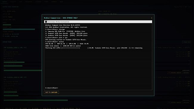 Garaged Crypto Miner