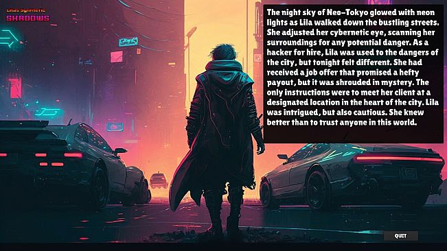 Lila's Synthetic Shadows