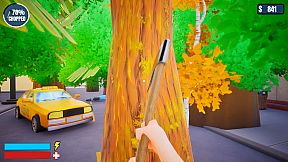 A Game About Cutting A Tree