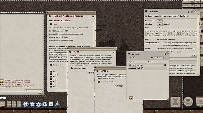 Fantasy Grounds - Mini-Dungeon #018: Neotomas' Paradise (5E)
