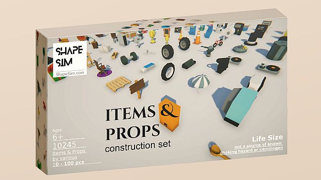 ShapeSim - Items & Props Pack 6