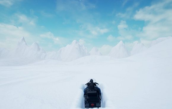 ポーラー エクスプローラー: 北極への VR そり遊び
