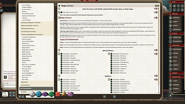 Fantasy Grounds - Dolmenwood Campaign Book