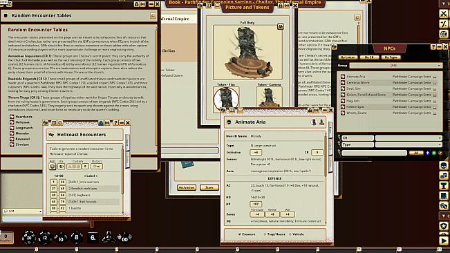 Fantasy Grounds - Pathfinder RPG - Campaign Setting: Cheliax, The Infernal Empire