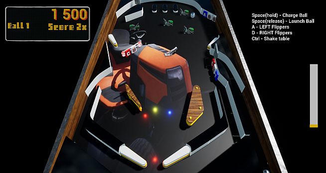 Lawnmower Game: Pinball