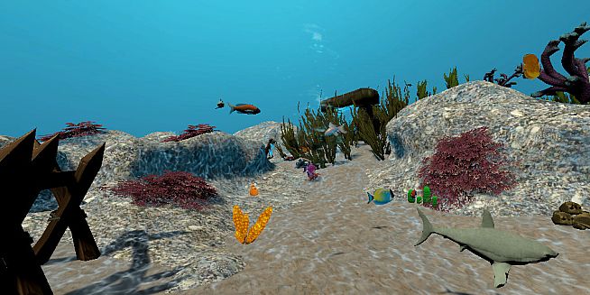 VR Atlantis Search: with Deep Diving