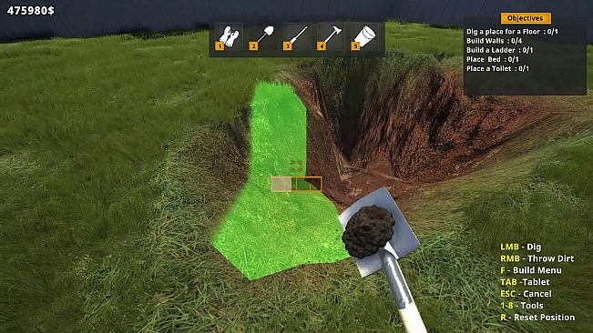 Bunker Builder Simulator: Prologue