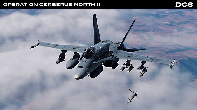 DCS: F/A-18C Operation Cerberus North 2 by Ground Pounder Sims