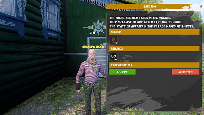 Russian Village Simulator on Mars