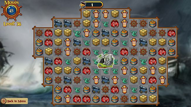 Match Three Pirates II