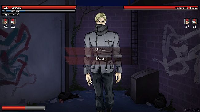 Winter's empty mask - Boss Rush