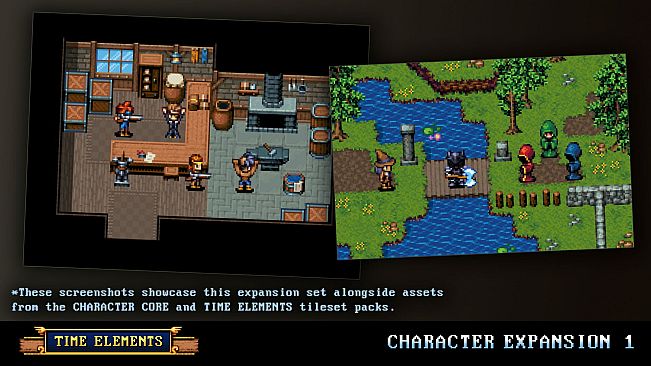 RPG Maker MV - Time Elements - Character Expansion 1