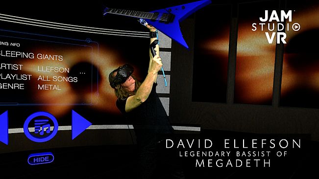 Jam Studio VR EHC - David Ellefson Metal Factory