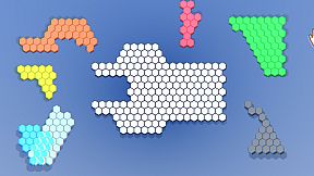 Hexagon Puzzle Blocks