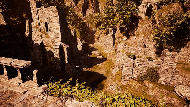 RPGScenery - Castle Ruins Scene