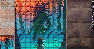 Pixel Puzzles Illustrations & Anime - Jigsaw Pack: Horror