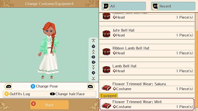 Flower Trimmed Wear - WorldNeverland - Daily Life in the Elnea Kingdom - Another Life Adventure