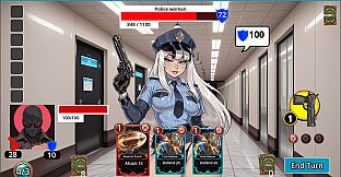 I tried to rob a bank, sexy cops and now are after me.