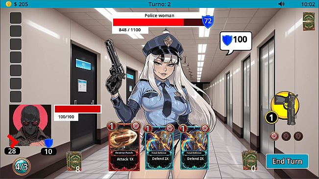 I tried to rob a bank, sexy cops and now are after me.