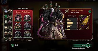 Warhammer 40,000:Warpforge - Emperor's Children starter bundle