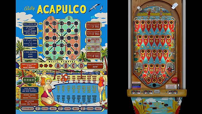 Bingo Pinball Gameroom - Bally Acapulco