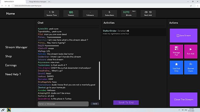 Madhouse Madness: Streamer's Fate