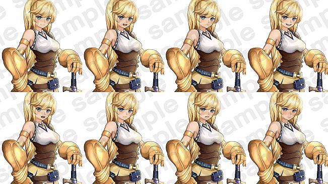 RPG Maker Unite Default Character Facial Expression Assets1