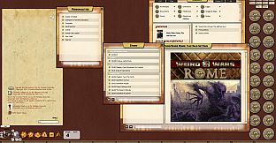 Fantasy Grounds - Weird Wars Rome: Half-Set Sun (Savage Worlds)