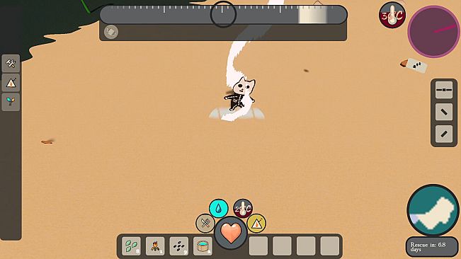 Space Kitten: An Easy Survival Game