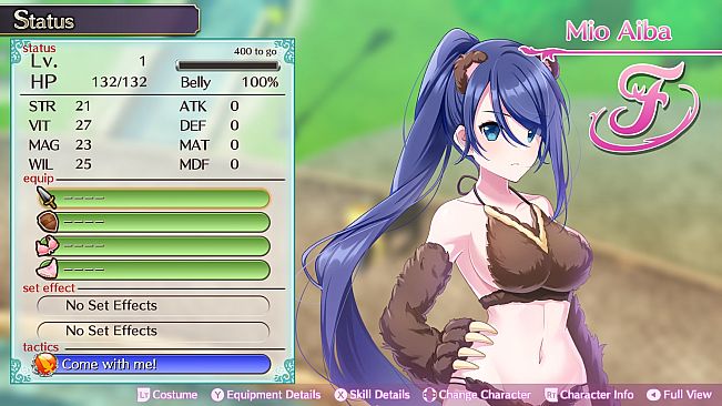 Omega Labyrinth Life - Costume: Mio (Animal)