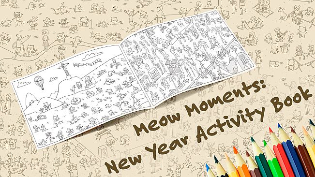 Meow Moments: New Year Activity Book